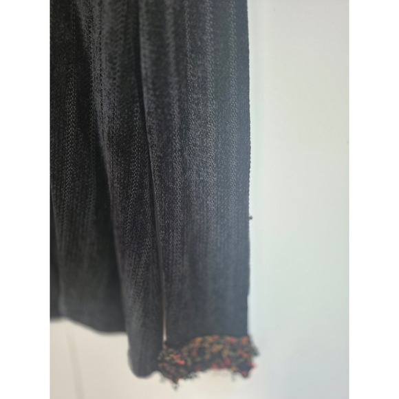 VINTAGE NWT Gantos Chenille Knit Cardigan SweaterMedium Multicolor Button Front‎ - Picture 8 of 16